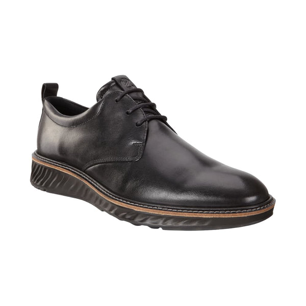 ECCO Men's ST.1 HYBRID PLAIN TOE SHOE Black