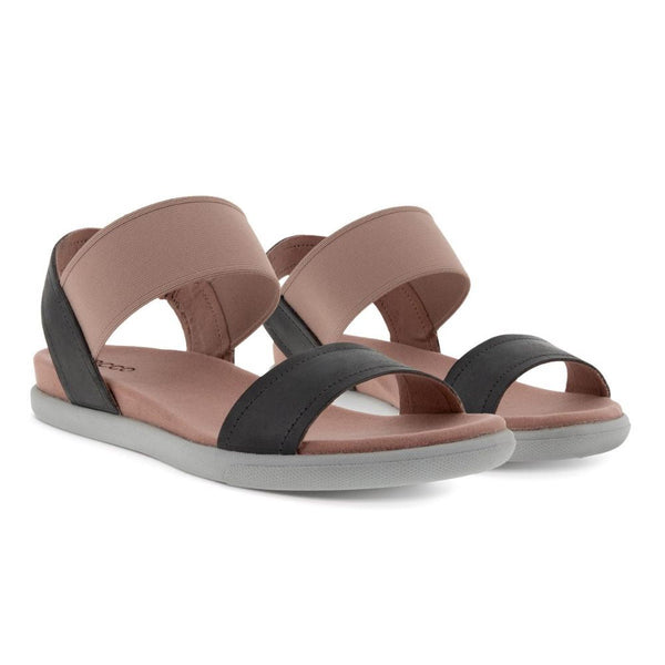 ECCO Women's Damara Sandal Moonless Sambal KP